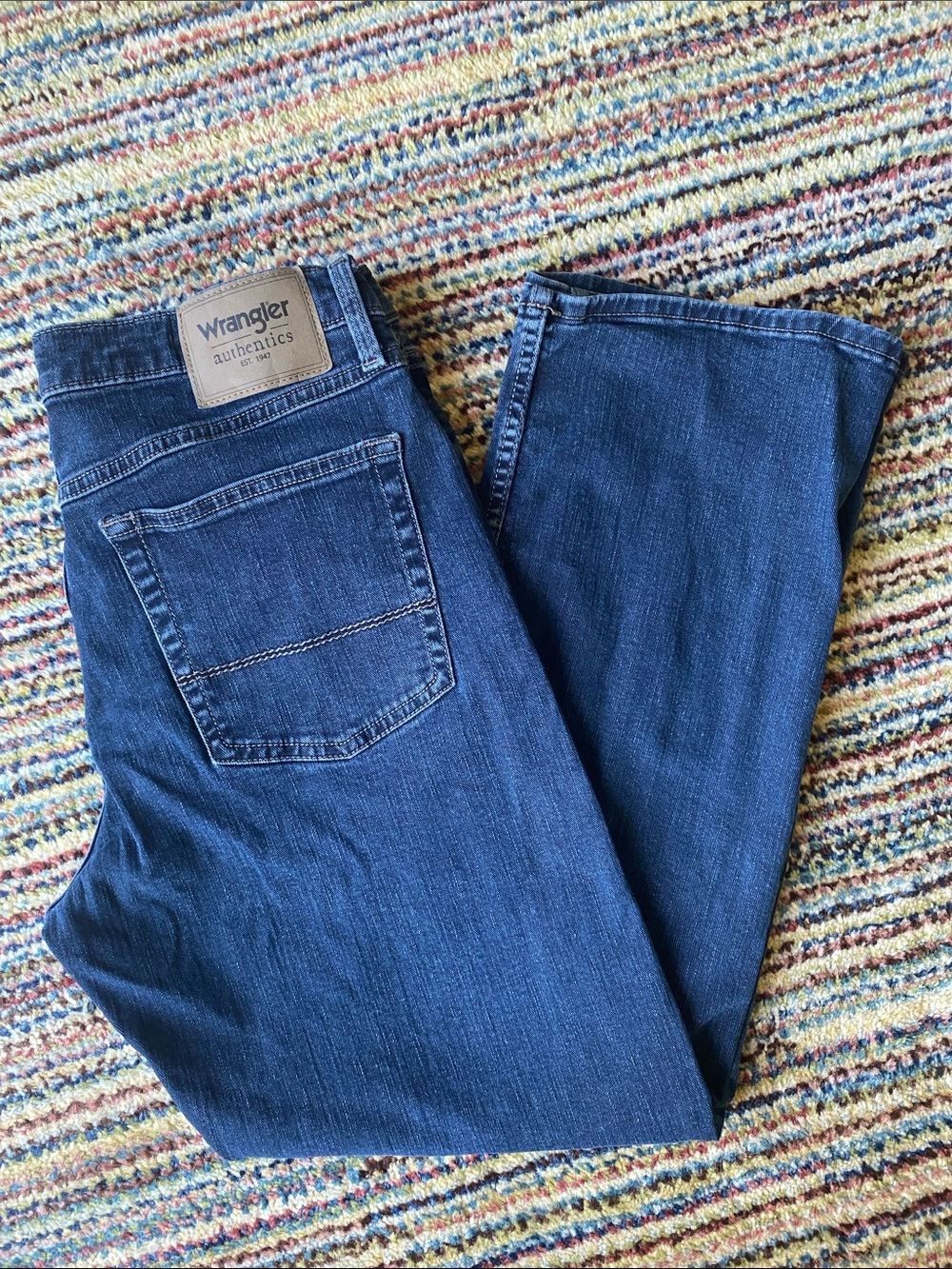 Wrangler Men's Indigo Blue Jeans 31x30